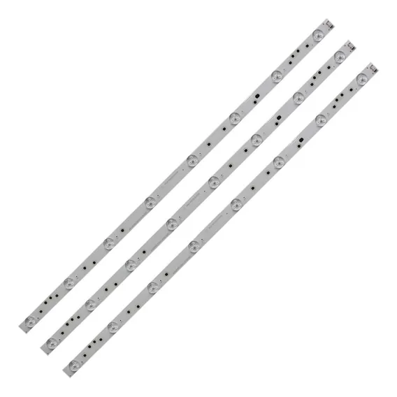 Kit 3 Barras De Led CompatÃvel Toshiba Dl3270 Dl3271 Dl3277 - Chip SCE Foto 1