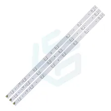 Kit 3 Barras De Led Semp Toshiba 32l2300 100% Nova Foto mini  3
