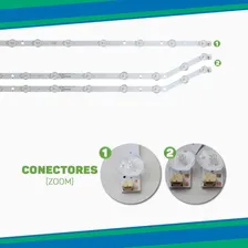 Kit 3 Barras Led Samsung Un40fh5100g Un40fh6203g Nova Foto mini  3