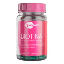 Kit 3 Biotina 250mg 60 Cáps Qualynutri Cabelo Pele Saudáveis Foto mini 2