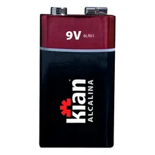 Kit 3 Blister 3 Pilha Bateria 9v Alcalina 6lr61 Cartela C/1 Foto mini  2