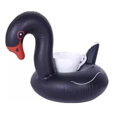 Kit 3 Boias Porta Copo Flamingo Preto Piscina Bo15895 Foto mini 2