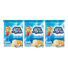 Kit 3 Bolo Pullman Ana Maria Baunilha 70g Foto  mini 1