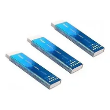 Kit 3 Borracha Pentel Hi-polymer Eraser Slim Type Ezee02 Foto mini  2
