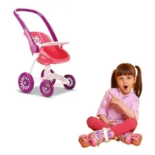 Kit 3 Brinquedos Carrinho De Boneca Confort Baby Foto mini 2