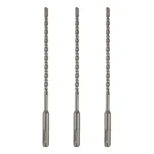 Kit 3 Broca Sds 5mm X160mm Metal Duro Martelete Profissional Foto mini 1