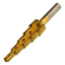 Kit 3 Brocas Escalonadas 4/32mm Espiral Perfuração Foto mini 4
