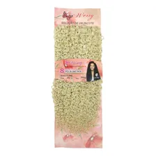 Kit 3 Cabelos Organico Cacheado Weng Para Crochet Braid 70cm Cor Platinado 613 Foto mini  2