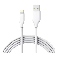 Kit 3 Cabos Usb Kingo P/ iPhone 11 Pro Max 2mt Resistente Cor Branco Foto mini  3