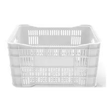 Kit 3 Caixa Organizadora Caixa Hortifruti Plastico Reforçado Cor Branco Foto mini 3
