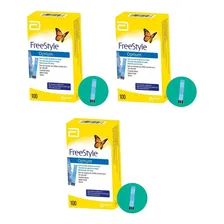Kit 3 Caixa Tiras Freestyle Optium 100 Tiras Foto mini 1