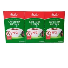 Kit 3 Caixas Filtro Papel Cafeteira Melitta NÂș2 30 Un Foto mini 1