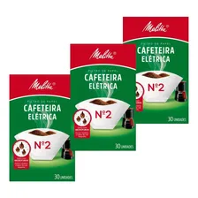 Kit 3 Caixas Filtro Papel Cafeteira Melitta NÂș2 30 Un Foto mini 2