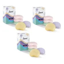 Kit 3 caixas sabonetes Sensi sortidos 5x80g Jequiti Foto  mini 1
