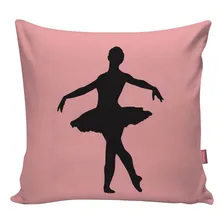 Kit 3 Capa Almofada Decoração Quarto Menina Bailarina Rosa Foto mini  2