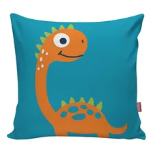 Kit 3 Capa De Almofada Decorativa Infantil Dinossauro Quarto Foto mini 3