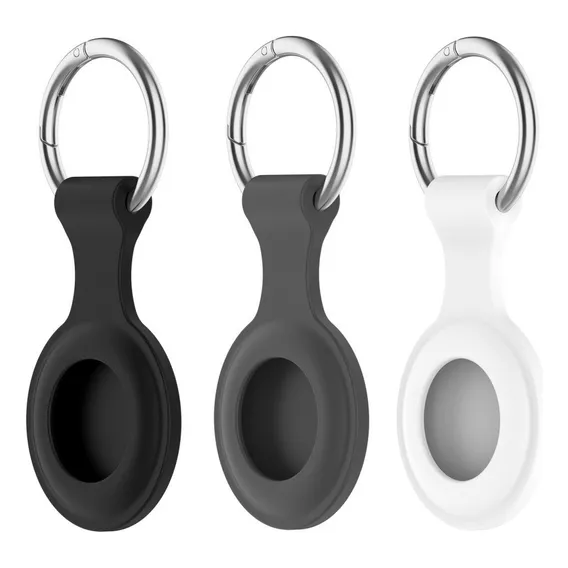 Kit 3 Capa Protetora JowJoy 26232 Para Airtag Com Chaveiro Airtags Apple Foto 1