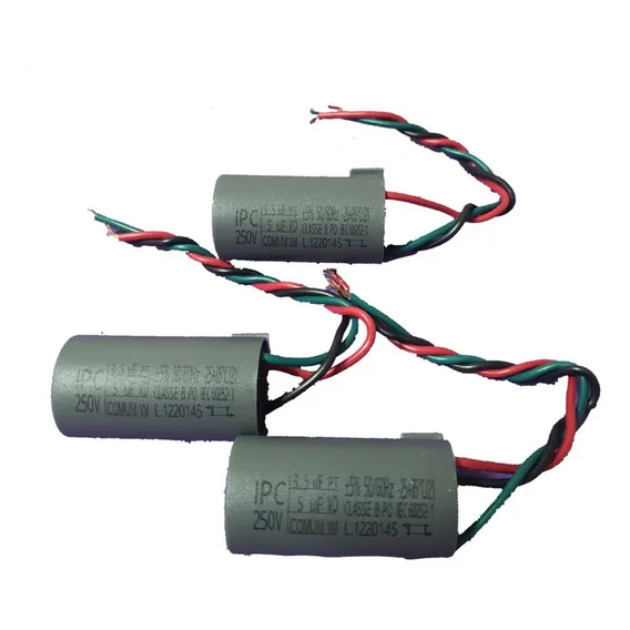 Kit 3 Capacitor Ventilador De Teto 3 Fios 8,5uf 3,5+5uf 110v Foto 1