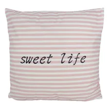 Kit 3 Capas Almofada Sweet Life Verde Rosa 43x43cm Foto mini  3