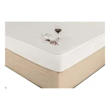 Kit 3 Capas De Colchão Para Berço Impermeável 1,30 X 0,70 Me Cor Branco Liso Foto  mini 1