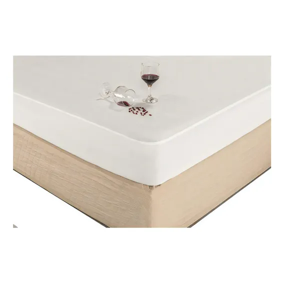 Kit 3 Capas De Colchão Para Berço Impermeável 1,30 X 0,70 Me Cor Branco Liso Foto 1
