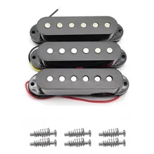 Kit 3 Captadores Guitarra Strato Single Preto Andaluz Foto mini 1