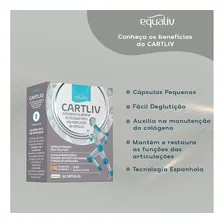 Kit 3 Cartliv Colageno Tipo 2 Equaliv 60 Cápsulas. Foto mini 4