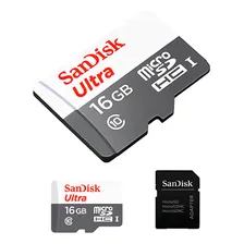 Kit 3 Cartão Memória 16gb Micro Sd Ultra 80mbs Sandisk Foto mini 4