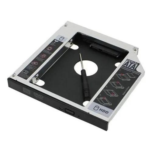 Kit 3 Case Caddy Hd Ssd Sata 2.5 Gaveta Notebook 12,7mm Foto 1
