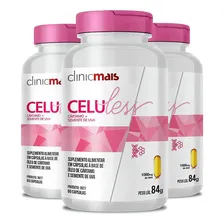 Kit 3 Celuless Cártamo Semente De Uva 60 Cápsulas Clinicmais Sabor Neutro Foto  mini 1
