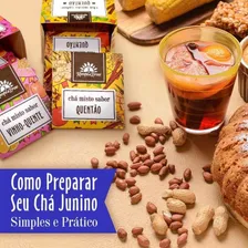 Kit 3 Chá Quentão Sem Álcool Orgânico 10 Sachês Festa Junina Foto mini  3