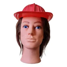 Kit 3 Chapéus Bombeiro Fantasia Criança Capacete Bombeiro Foto mini 4