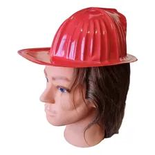 Kit 3 Chapéus Bombeiro Fantasia Criança Capacete Bombeiro Foto mini 3