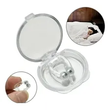 Kit 3 Clip Nasal Anti Ronco Magnético Com Imã Apneia Nariz Foto mini 4