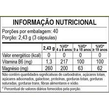 Kit 3 Cloreto De Magnésio 810mg Unilife 120 Cápsulas Sabor Sem sabor Foto mini  3