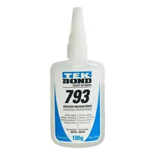 Kit 3 Cola Instantanea Tek Bond 793 100g Multiuso Foto mini 2