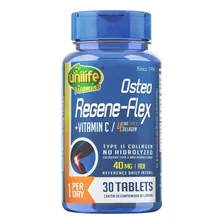 Kit 3 Colágeno tipo 2 II 40mg Regeneflex Osteo Unilife 30 Tablets Foto mini 4