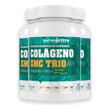 Kit 3 Colágeno ZMC Trio ApisNutri 120 Comprimidos Foto mini 3