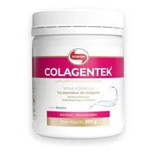 Kit 3 Colagentek Vitafor Colágeno Hidrolisado 300g Neutro Foto mini 2