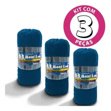 Kit 3 Colchonetes Solteiro 190x60cm Camping Com Bolsa BF Colchões Foto mini 2