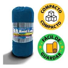 Kit 3 Colchonetes Solteiro 190x60cm Camping Com Bolsa BF Colchões Foto mini 3
