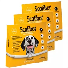 Kit 3 Coleira Scalibor 65cm Leishmaniose Antipulgas Msd Foto  mini 1