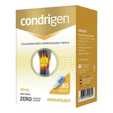 Kit 3 Condrigen 40mg (3x 30 Cáps) Colágeno Tipo 2 Maxinutri Foto mini 3