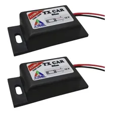 Kit 3 Controle Tx Car Abrir Portão Com Farol Do Carro E Moto Foto mini 2