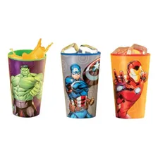 Kit 3 Copos Avengers 300 Foto mini 1