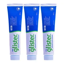 Kit 3 Creme Pasta Dental Glister Branqueador Amway 200g Foto mini 2