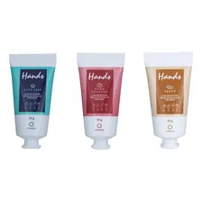 Kit 3 Cremes Luva De Silicone Hands Hinode 50g Foto mini  3