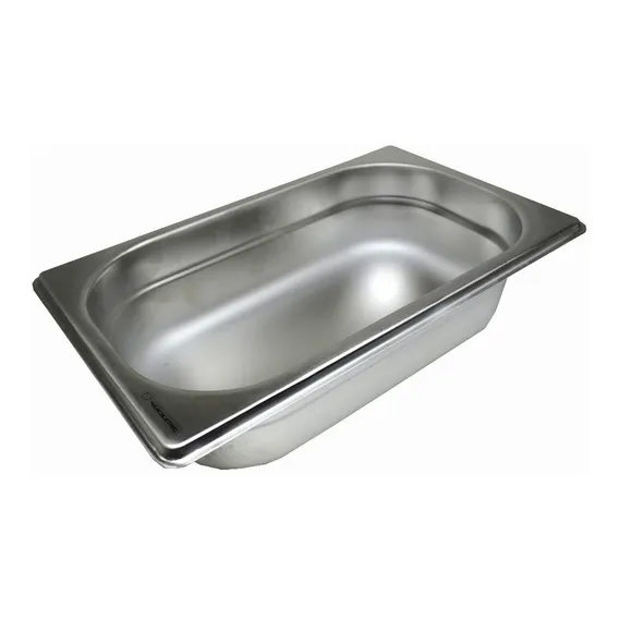 Kit 3 Cubas Gn Inox Gastronômica 1/4 X 65mm Buffet Sem Alça Foto 1