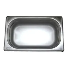 Kit 3 Cubas Gn Inox Gastronômica 1/4 X 65mm Buffet Sem Alça Foto mini 4