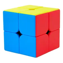 Kit 3 Cubo Mágico 2x2x2+3x3x3+pirâmide Profissional Moyu Estrutura Colorido Foto mini  3